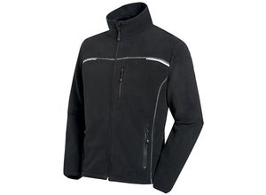 4031101624808 - uvex Fleecejacke perfect schwarz Gr 4XL - schwarz