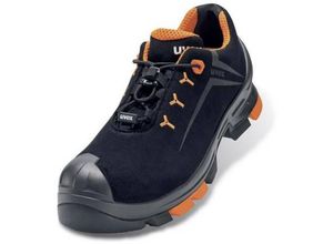 4031101653167 - 2 6508247 esd Sicherheitsschuh S3 Schuhgröße (eu) 47 Schwarz Orange 1 Paar - Uvex