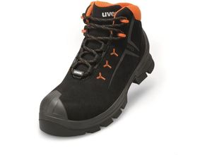 4031101672496 - 6529341 2 macsole® Stiefel S3 65293 schwarz orange Weite 12 Größe 41 - Uvex