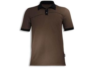 4031101677491 - Perfexxion Herren-Arbeitsshirt - Braunes Männer-Poloshirt - Moderner Schnitt xs - Uvex