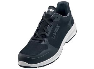 4031101731896 - Sicherheitshalbschuh Sport 1 6594 S1P esd src dguv 14 Gr 43 schwarz weiß - schwarz weiß - Uvex