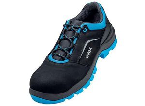 4031101747392 - 2 xenova® Halbschuhe S2 schwarz blau Weite 11 Gr 51 - schwarz - Uvex