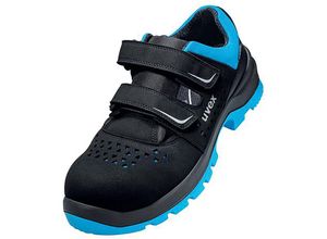 4031101748573 - uvex 2 xenova® Sandalen S1 schwarz blau Weite 12 Gr 41 - schwarz