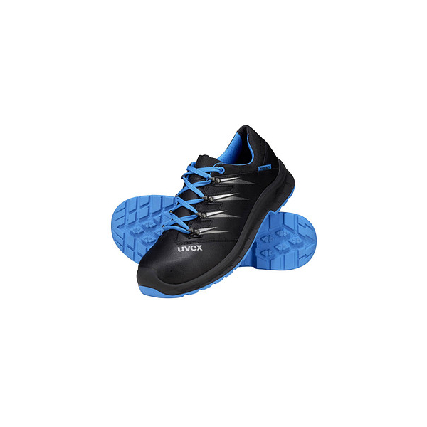 4031101769547 - uvex 2 trend 6934248 ESD Sicherheitshalbschuh S3 Schuhgröße (EU) 48 Blau-Schwarz 1 Paar