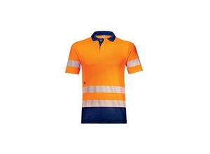 4031101778518 - 8827910 Poloshirt Construction orange warnorange m - Uvex