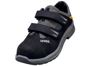 4031101789507 - uvex 2 trend Sandalen S1P schwarz grau Weite 10 Gr 43 - schwarz