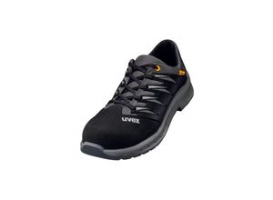 4031101790220 - 6949940 2 trend Halbschuhe S2 69499 schwarz grau Weite 12 Größe 40 - Uvex