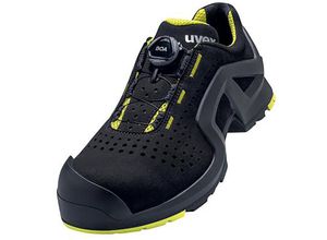 4031101797892 - 6568139 1 support Halbschuhe S1P 65681 schwarz gelb Weite 10 Größe 39 - Uvex