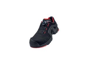 4031101798271 - 6567141 1 support Halbschuhe S3 65671 schwarz rot Weite 10 Größe 41 - Uvex