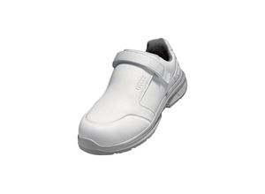 4031101817620 - uvex 1 sport white Sicherheitsschuh S2 Halbschuh Slipper mit Klettriemen weiß 47 11 - 6580847