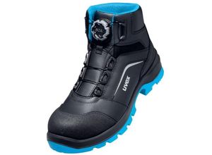 4031101915630 - 9569244 2 xenova® Stiefel S3 95692 schwarz blau Weite 11 Größe 44 - Uvex