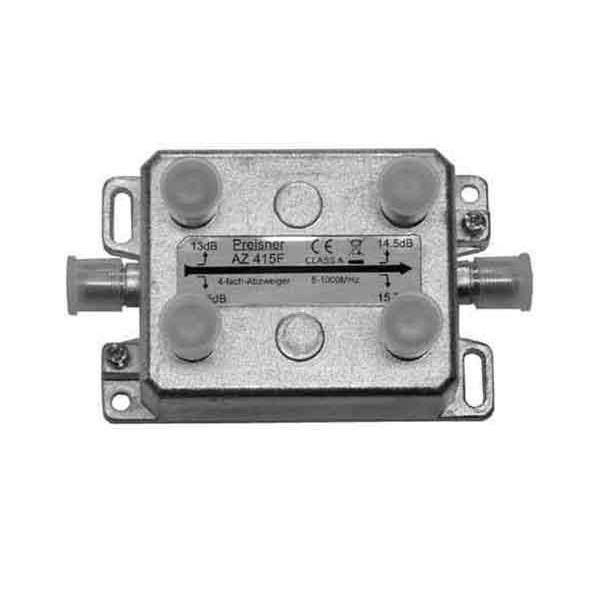 4031136040802 - Televes Abzweiger 4fach 12-15dB AZ415F 4031136040802 - Televes Abzweiger 4fach 12-15dB AZ415F