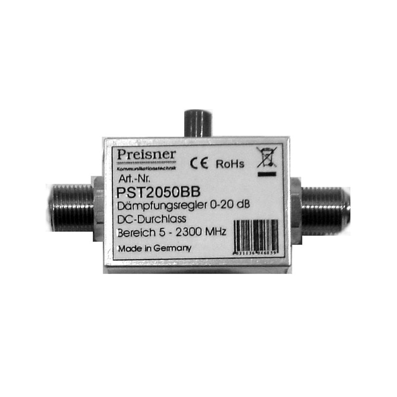 4031136046859 - Preisner PST2050BB F F Silber Kabelschnittstellen- adapter (PST2050BB)