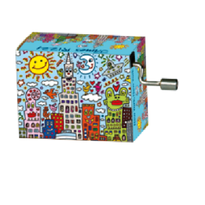 4031172585916 - Spieluhr - New York New York | James Rizzi