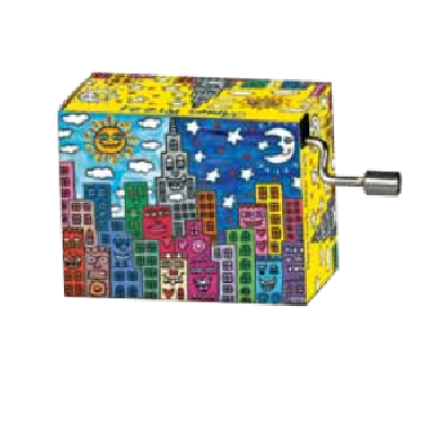 4031172585923 - Spieluhr - New York New York | James Rizzi