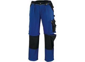 4031301012078 - Trizeratop - teXXor Canvas (320 g m²) 2-in-1 Bundhose tobago kornblau schwarz 64 8352