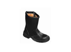 4031301013327 - teXXor® S3-Winterreißverschlussstiefel ZIPPER schwarz grün 634042 Gr42