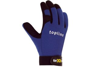 4031301017448 - Trizeratop - teXXor® topline Kunstleder-Handschuhe naples SB-Verpackung Blau Schwarz