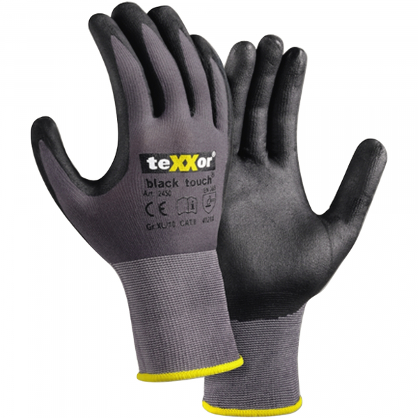 4031301022695 - teXXor Handschuh black touch 2450-7 grsw Gr07 4031301022695 Arbeitsschutz GmbH