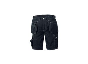 4031301030911 - teXXor® Canvas (270 g m²) Shorts BERMUDA Schwarz 65% Poly 35% Baumw 4341 Gr42