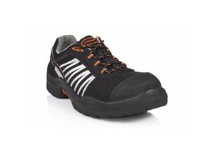 4031301033196 - RUNNEX® S2-Sicherheitshalbschuhe TeamStar schwarz silber orange 520538 Gr38