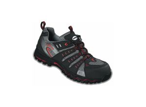 4031301034513 - S1 Sicherheitshalbschuhe LightStar schwarz grau rot 512138 Gr38 - Runnex