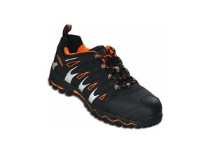 4031301034889 - S1P Sicherheitshalbschuhe LightStar schwarz orange silber 513036 Gr36 - Runnex