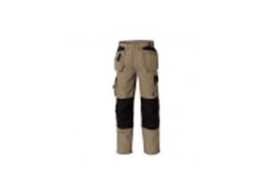 4031301037019 - Trizeratop - teXXor panama Bundhose khaki schwarz 431242 Gr42 65% Poly 35% Baumw