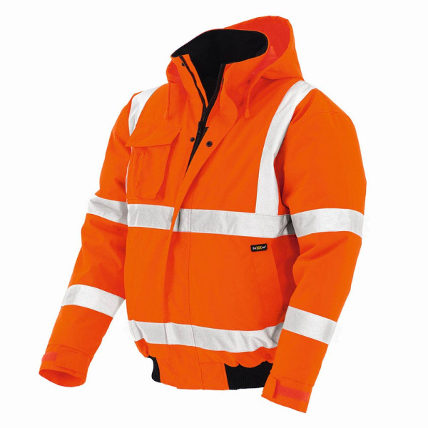 4031301046943 - Trizeratop - Warnschutz-Pilotenjacke whistler leuchtorange Größe l - leuchtorange