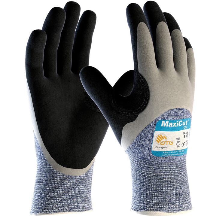 4031301047599 - Schnittschutz-Strickhandschuhe 34-505 " MaxiCut® Oil"  3 