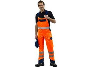 4031301050643 - Warnschutz-Latzhose orange blau Gr62 4031301050643 - Warnschutz-Latzhose orange blau Gr62