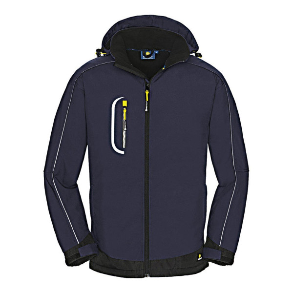 4031301052463 - Herren Softshelljacke Montana blau Größe L