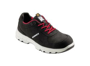 4031301059363 - FP - runnex® S1P-ESD-Sicherheitshalbschuhe FlexStar schwarz rot 5179 Gr 36