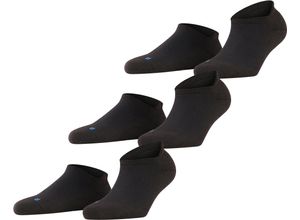 4031309100920 - FALKE Cool Kick Sneakersocken 3er-Pack kühlend für Herren schwarz 37 38