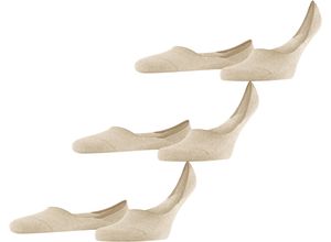 4031309368764 - FALKE Step Füßlinge 3er-Pack Medium-Cut für Herren beige 45 46