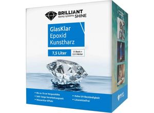 4031396140946 - Brilliantshine - Brilliant Shine Epoxid Kunstharz Glasklar Epoxidharz Gießharz Epoxydharz 75 l