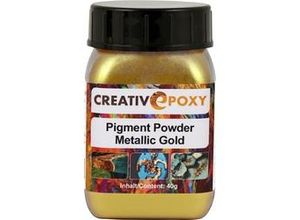 4031396154707 - Pigment Pulver Gold 40g Metallic Effekt Effektpigmentpulver schnelllöslich