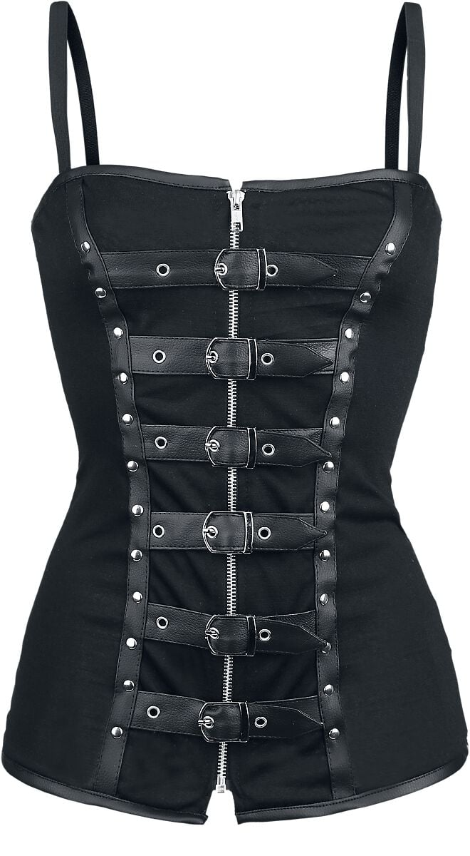 4031417178118 - Biker Top schwarz in XL 4031417178118 - Biker Top schwarz in XL