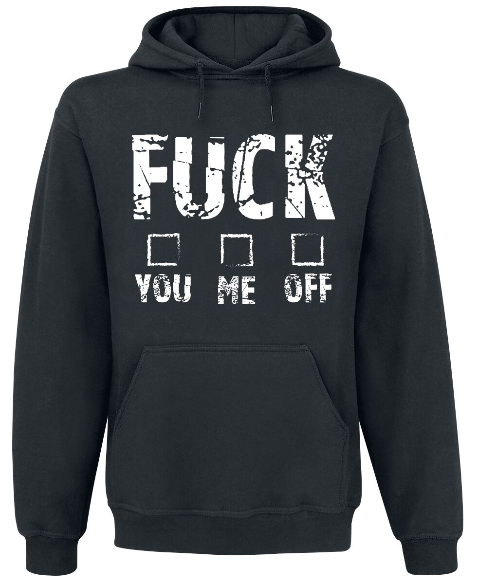 4031417207719 - You Me Off Kapuzenpullover schwarz in S