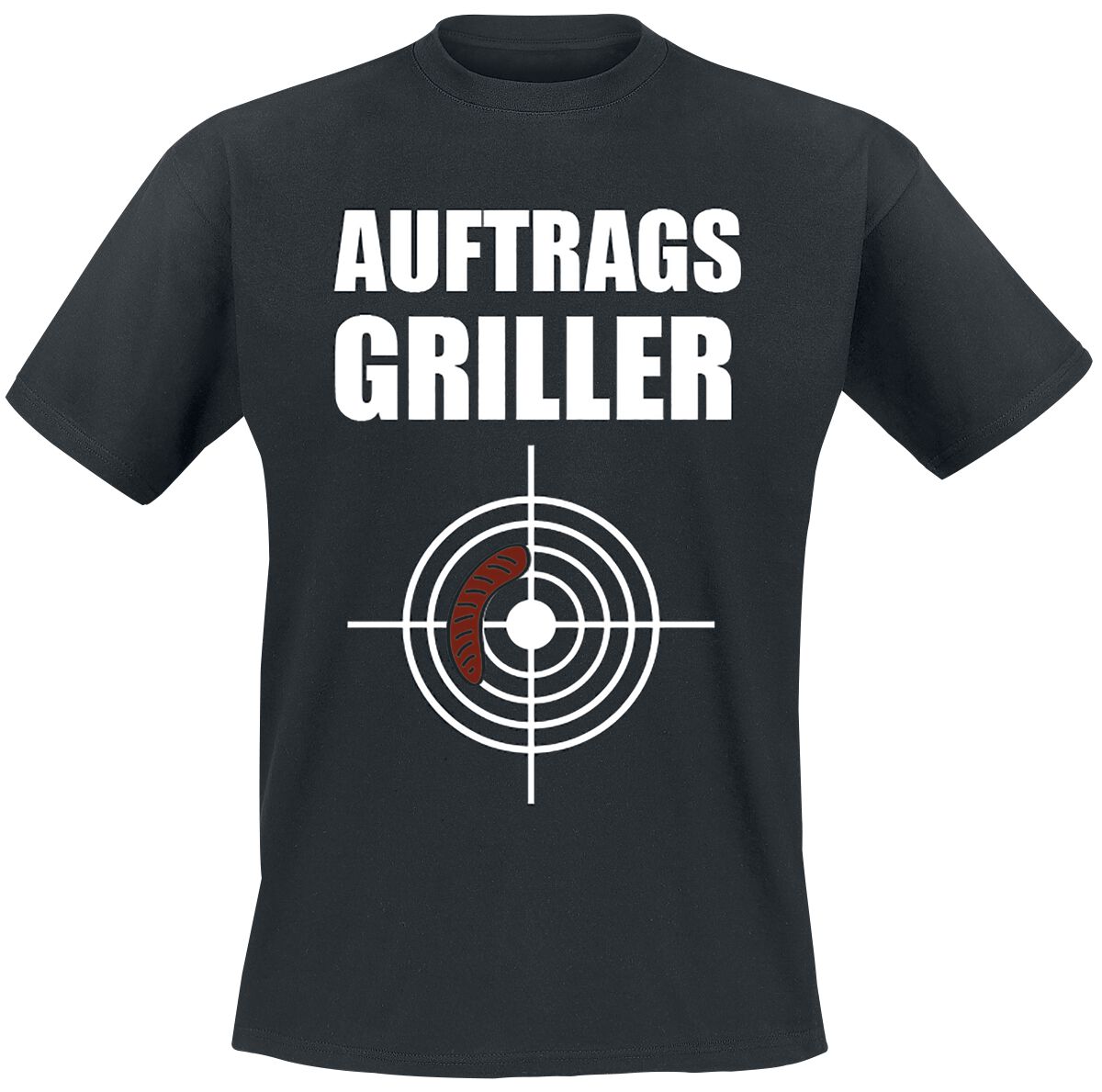 4031417351238 - Auftragsgriller T-Shirt schwarz in 3XL