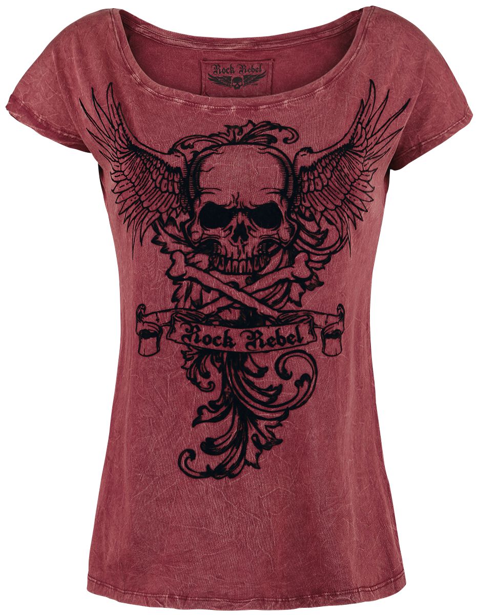 4031417604877 - All In The Mind T-Shirt bordeaux in XXL 4031417604877 - All In The Mind T-Shirt bordeaux in XXL