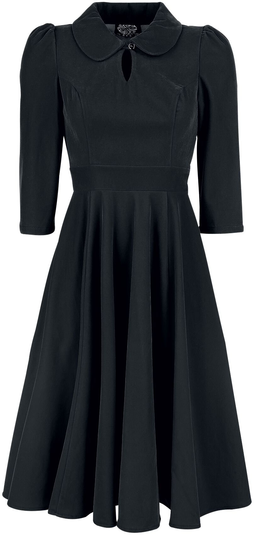 4031417779865 - Glamorous Velvet Tea Dress Mittellanges Kleid schwarz in 4XL 4031417779865 - Glamorous Velvet Tea Dress Mittellanges Kleid schwarz in 4XL