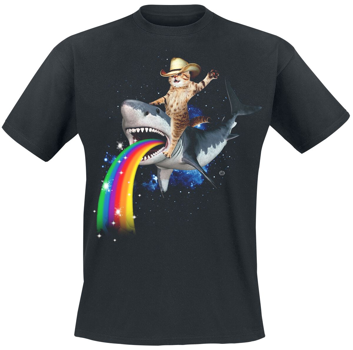 4031417843160 - Bucking Sharkaroo T-Shirt schwarz in M