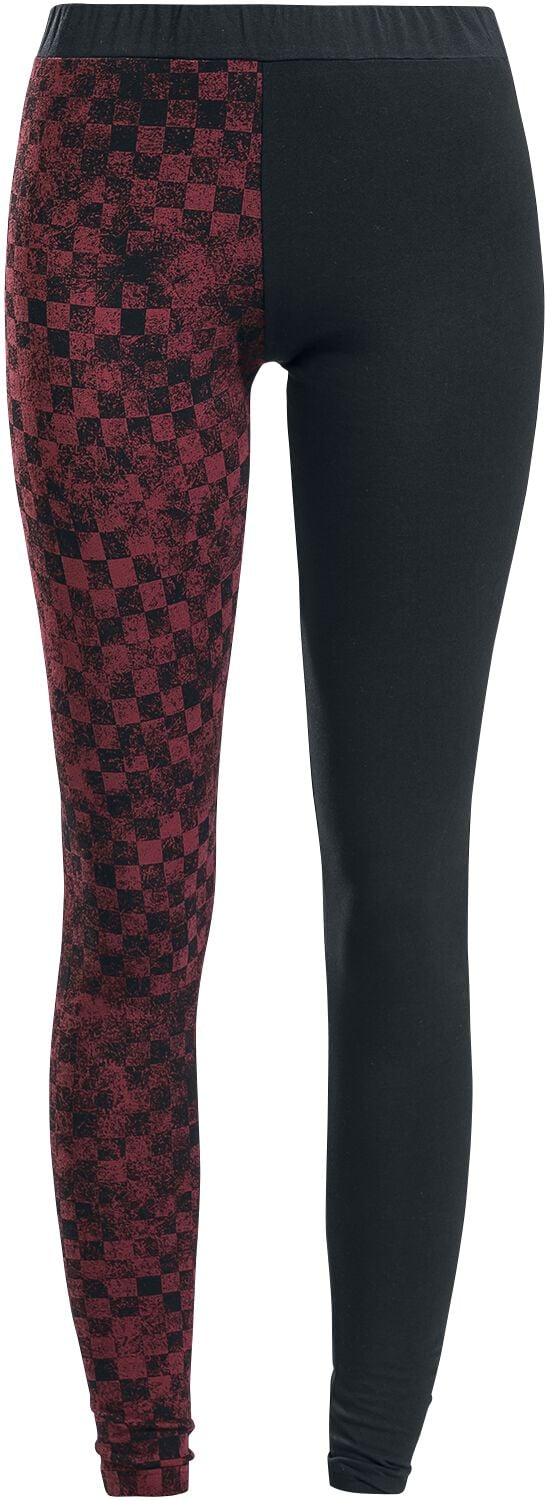 4031417959366 - Built For Comfort Leggings rot schwarz in XS