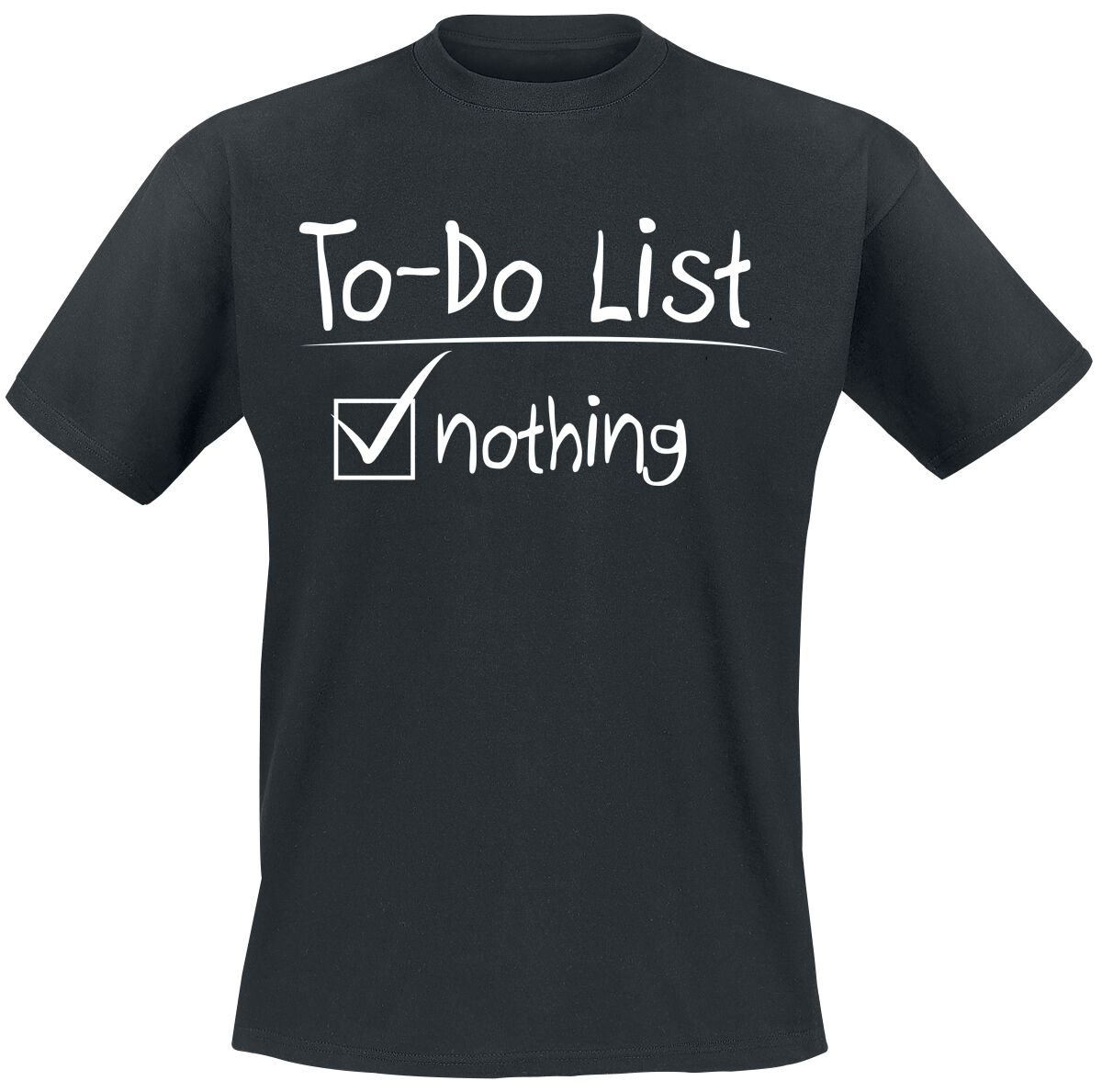 4031417980179 - To-Do List T-Shirt schwarz in XXL