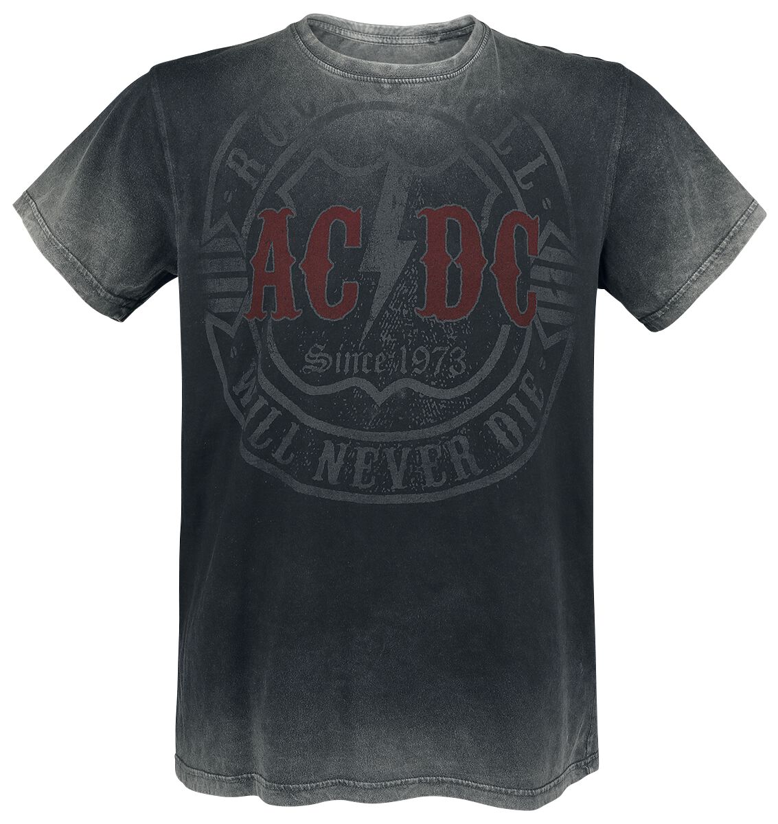 4031417980964 - AC DC Rock & Roll - Will Never Die T-Shirt dunkelgrau in M