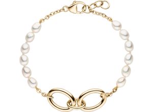 4031427392856 - VANDENBERG Damen Armband 925er Silber mit Süßwasser-Zuchtperlen weiß