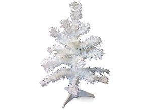 4031456244522 - - Künstlicher Weihnachtsbaum weiß 30cm Weihnachtsdeko Tannenbaum Christbaum Tanne