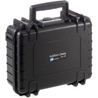 4031541703200 - B&W OUTDOORCASES type 1000 - Hartschalentasche für Kamera und Objektive - Polypropylen - Schwarz