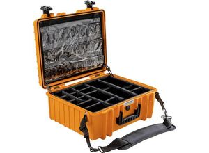 4031541742124 - B & W International Outdoor Koffer outdoorcases Typ 6000 326 l (B x H x T) 510 x 215 x 419 mm Orange 6000 O MED